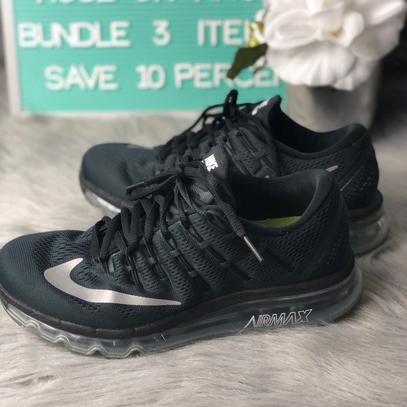 Nike Shoes - Nike Air Max 2016 Women’s Black and Gray Size 8